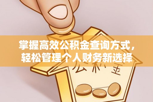 富平掌握高效公积金查询方式，轻松管理个人财务新选择